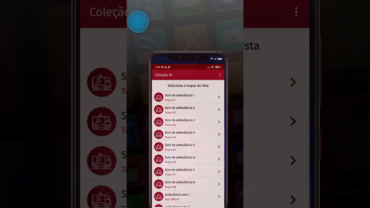 App suonerie ambulanza V