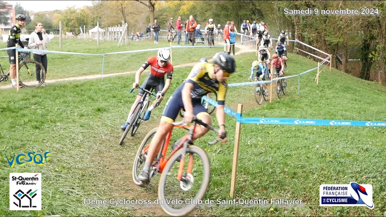 13ème cyclocross du Vélo Club de Saint-Quentin Fallavier