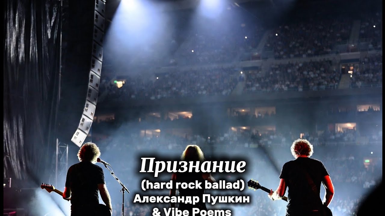 Признание (hard rock ballad) - Александр Пушкин & Vibe Poems 
