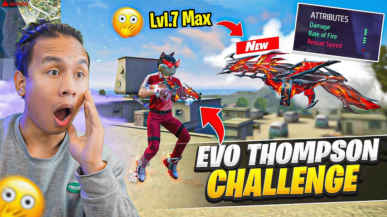 Новое испытание Evo Thompson в режиме Solo vs Duo 😲 Headshot Machine 🔥 Free Fire Max
