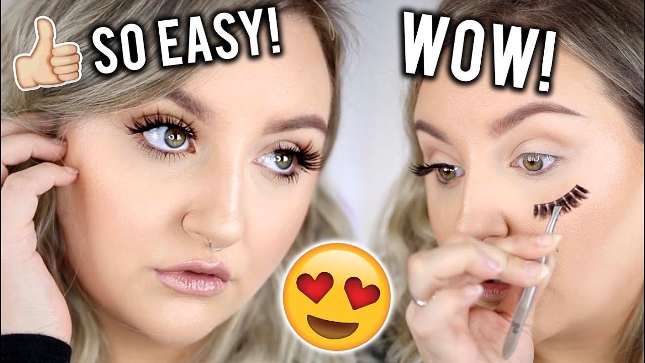 SO EASY! | HOW TO APPLY FALSE EYELASHES | EVERYTHING YOU NEED TO KNOW!