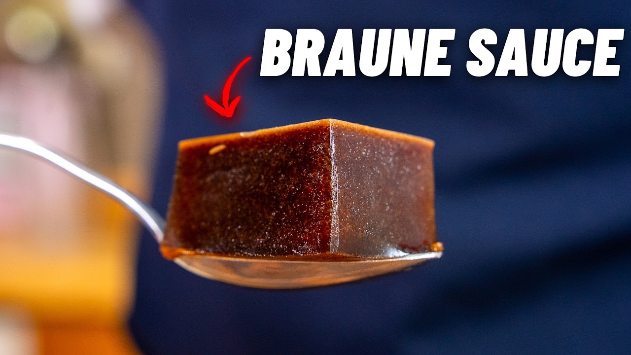 DEMI GLACE - Diese Sauce muss jeder KOCH beherrschen 👨‍🍳