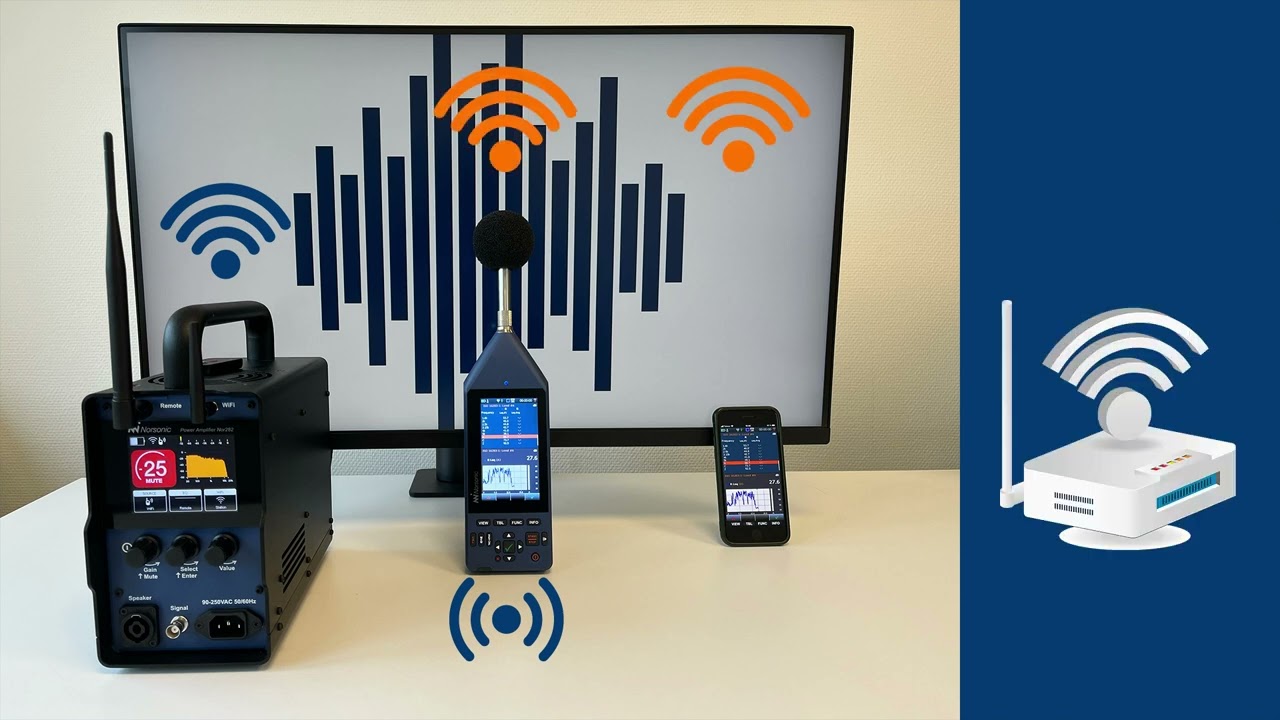 Building Acoustics 2.1: Explanation about Wireless Connectivity between Nor145 and Nor282