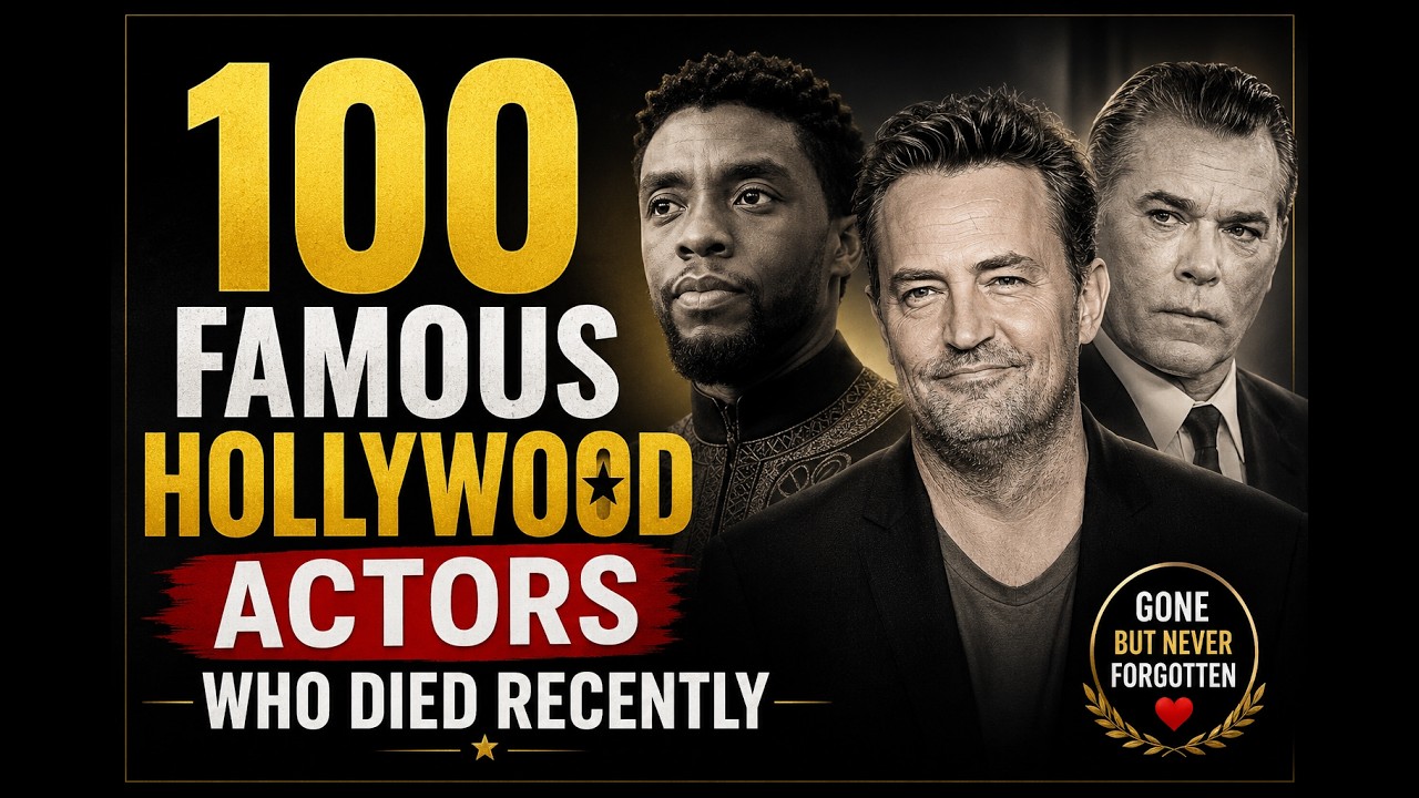 100 Actors Gone Too Soon 💔 | Hollywood Legends We Lost
