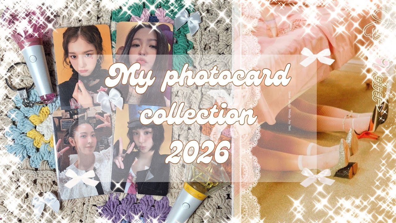 My k-pop photocard collection 2026! | red velvet, stayc, twice, nct, tvxq and a lot more