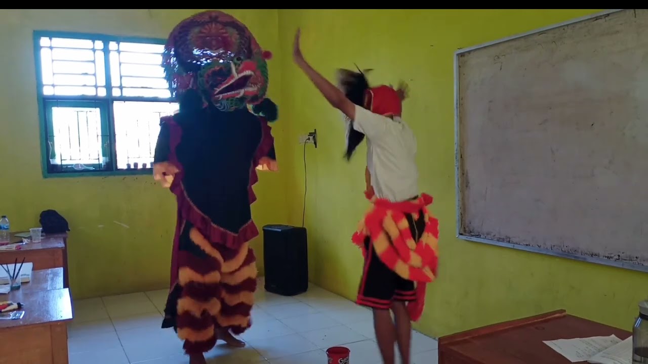 Barongan Di Kelas #barongan