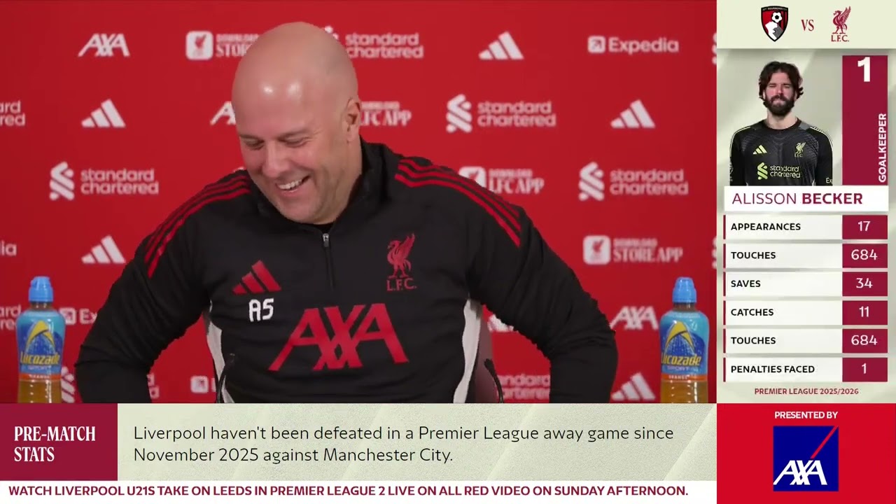 Press Conference_ Bournemouth vs Liverpool _ Arne Slot_s Premier League Preview