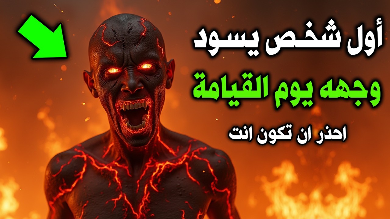 أول من يسود وجهه يوم القيامة ؟ ماذا سيفعل الله به ؟ احذر ان تكون انت ؟ حتماً ستبكى..!