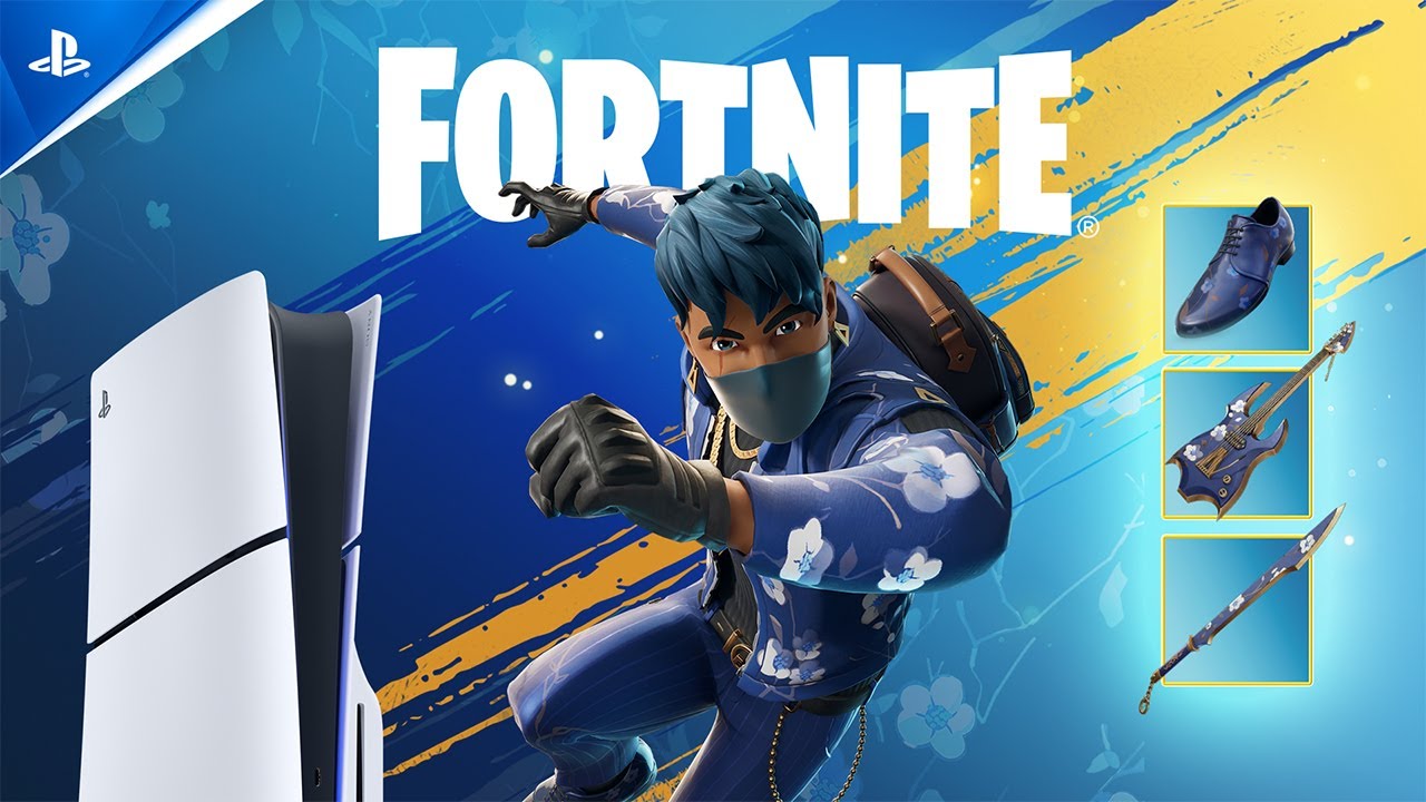 Fortnite Flowering Chaos - PS5 Console Bundle Announcement Trailer