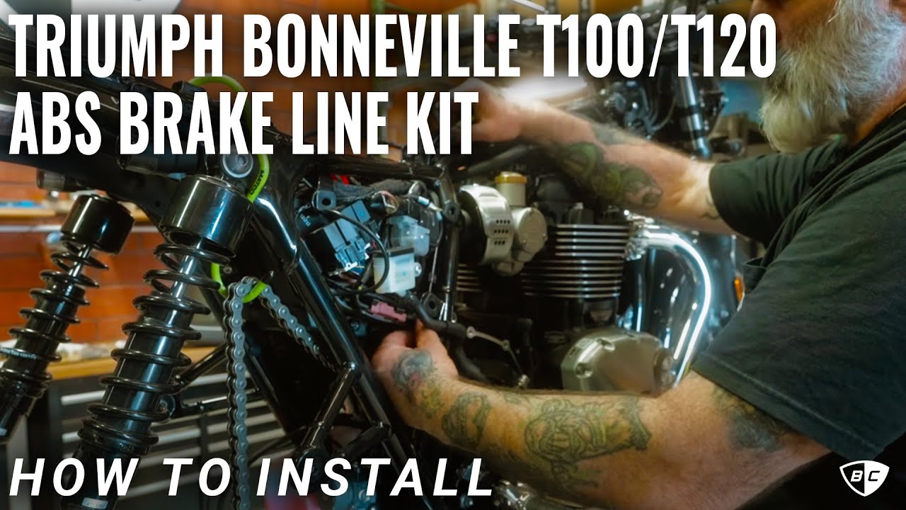 How to Install ABS Brake Line Kit for Triumph Bonneville T100/T120