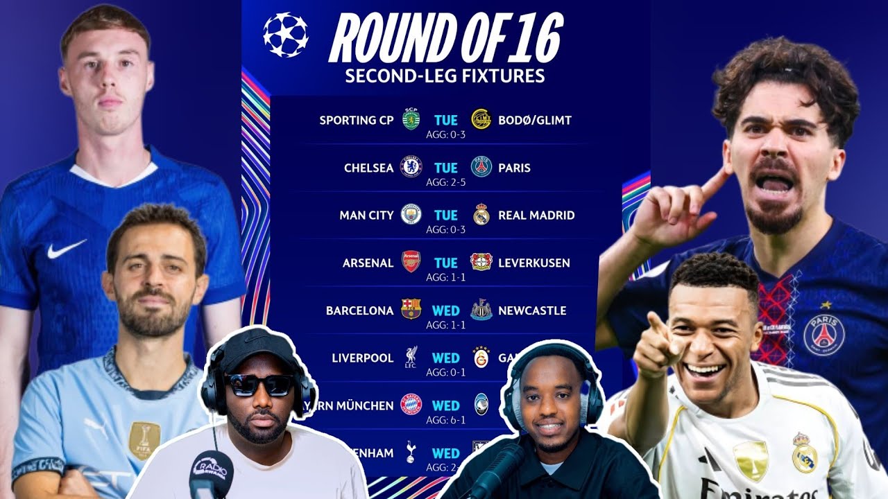 CHAMPIONS LEAGUE 🔴:Iri joro rirabamo ibitangaza: CITY vs MADRID, CHELSEA vs PSG, umuriro uraka🔥