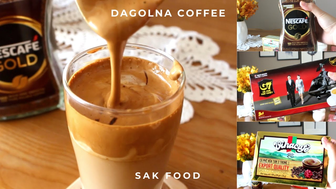 Thử làm CÀ PHÊ BỌT BIỂN DALGONA với 3 loại cafe và cái kết...| Làm Dagolna trong 3 phút? |  Sak Food
