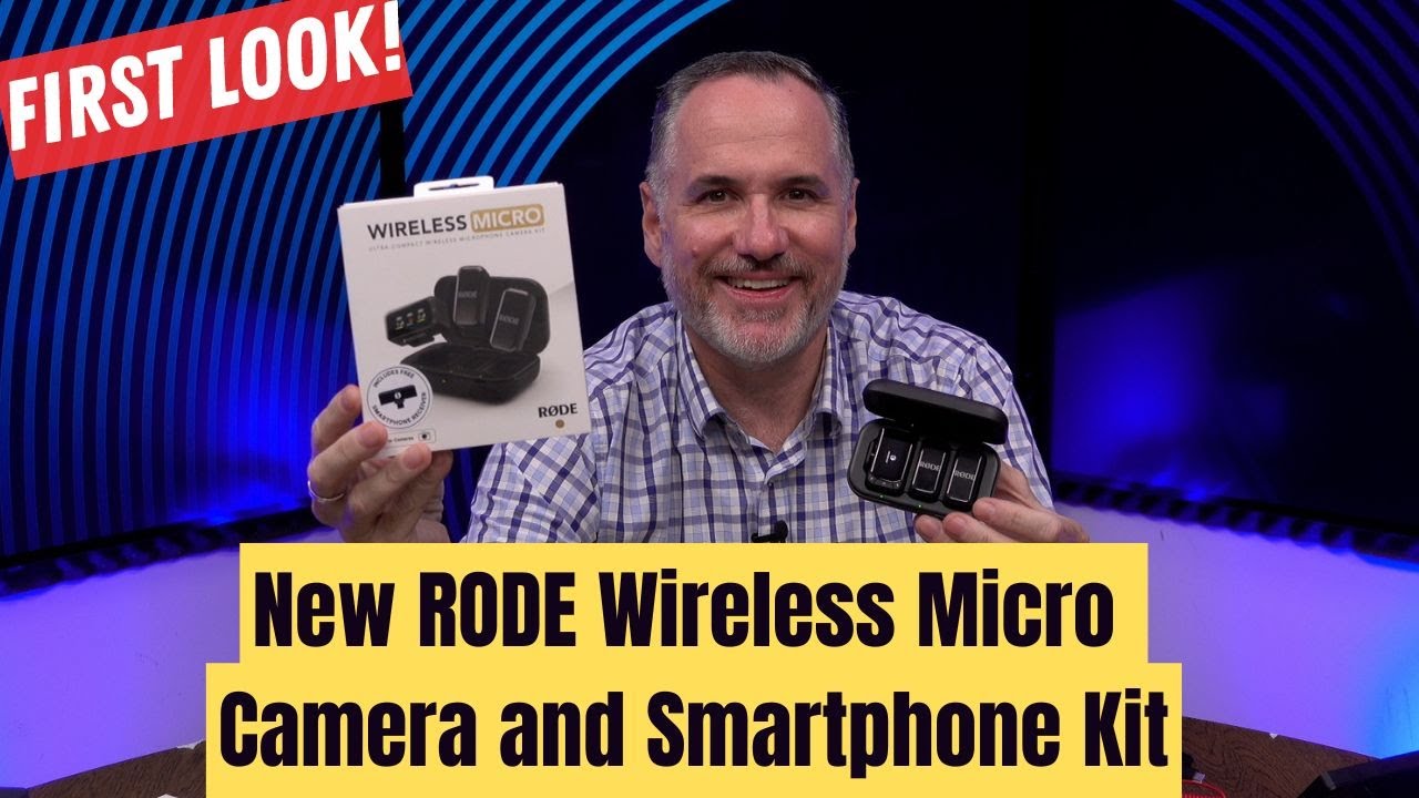 Новый беспроводной микрофон для камер и смартфонов от Rode! (Комплект беспроводной микрокамеры R&Oslash;DE)