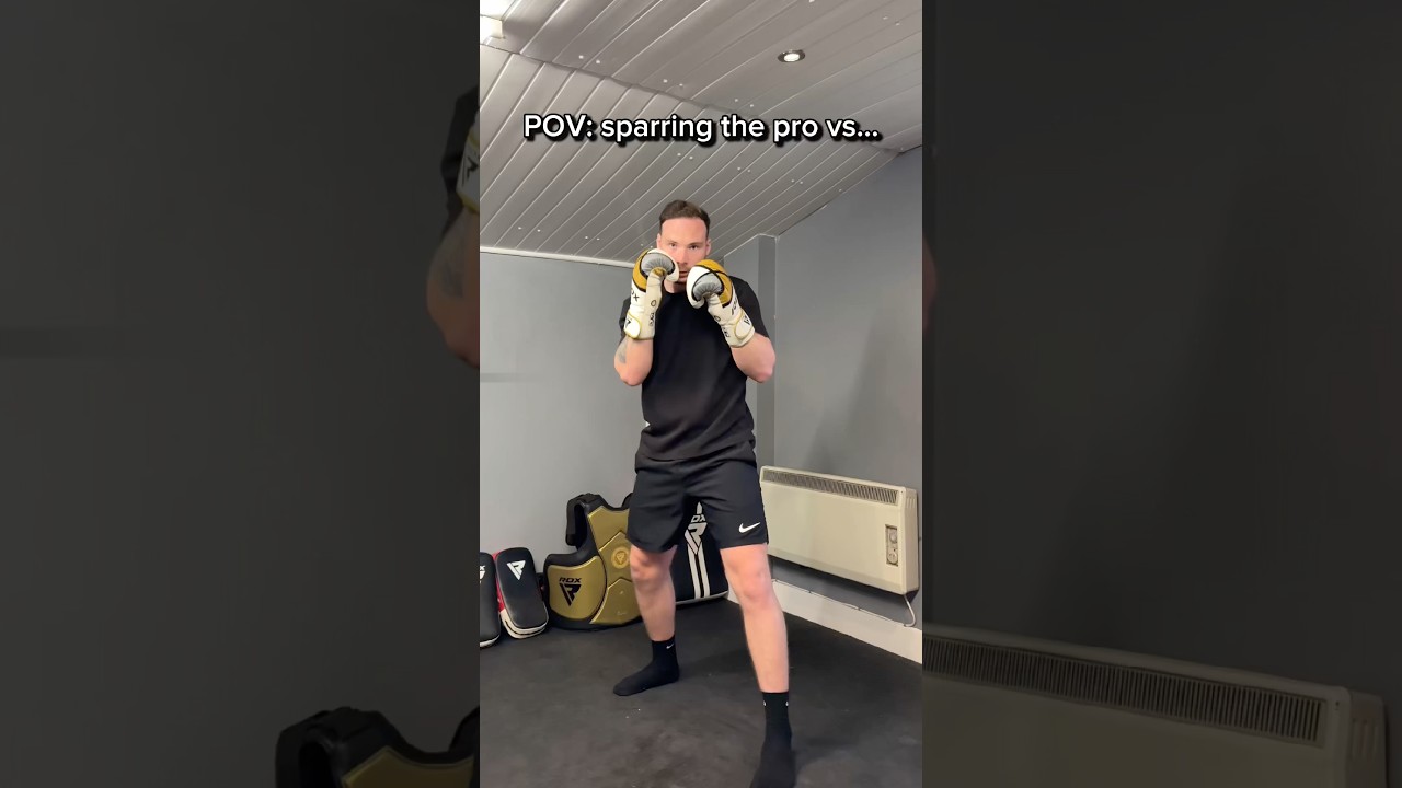 POV: sparring the pro vs the beginner&hellip;