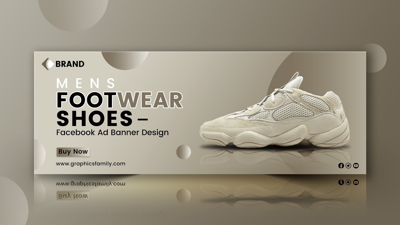 How to Design Professional Facebook Banner || Photoshop Tutorial