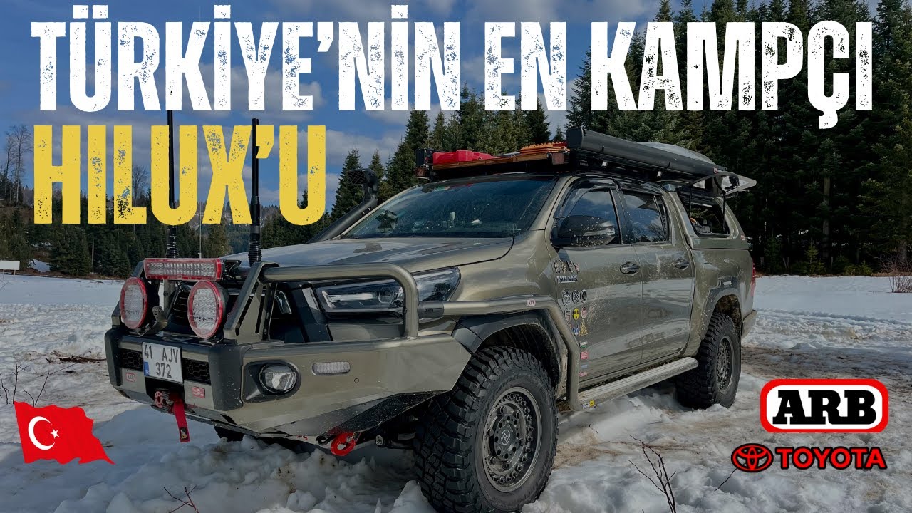 TÜRKİYE'NİN EN KAMPÇI HILUX'UNU İNCELEDİK | TOYOTA HILUX INVINCIBLE 2022 MODEL