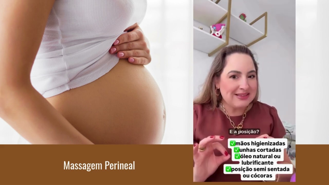 Massagem Perineal #fisioterapiapelvica #gestante #gravidez