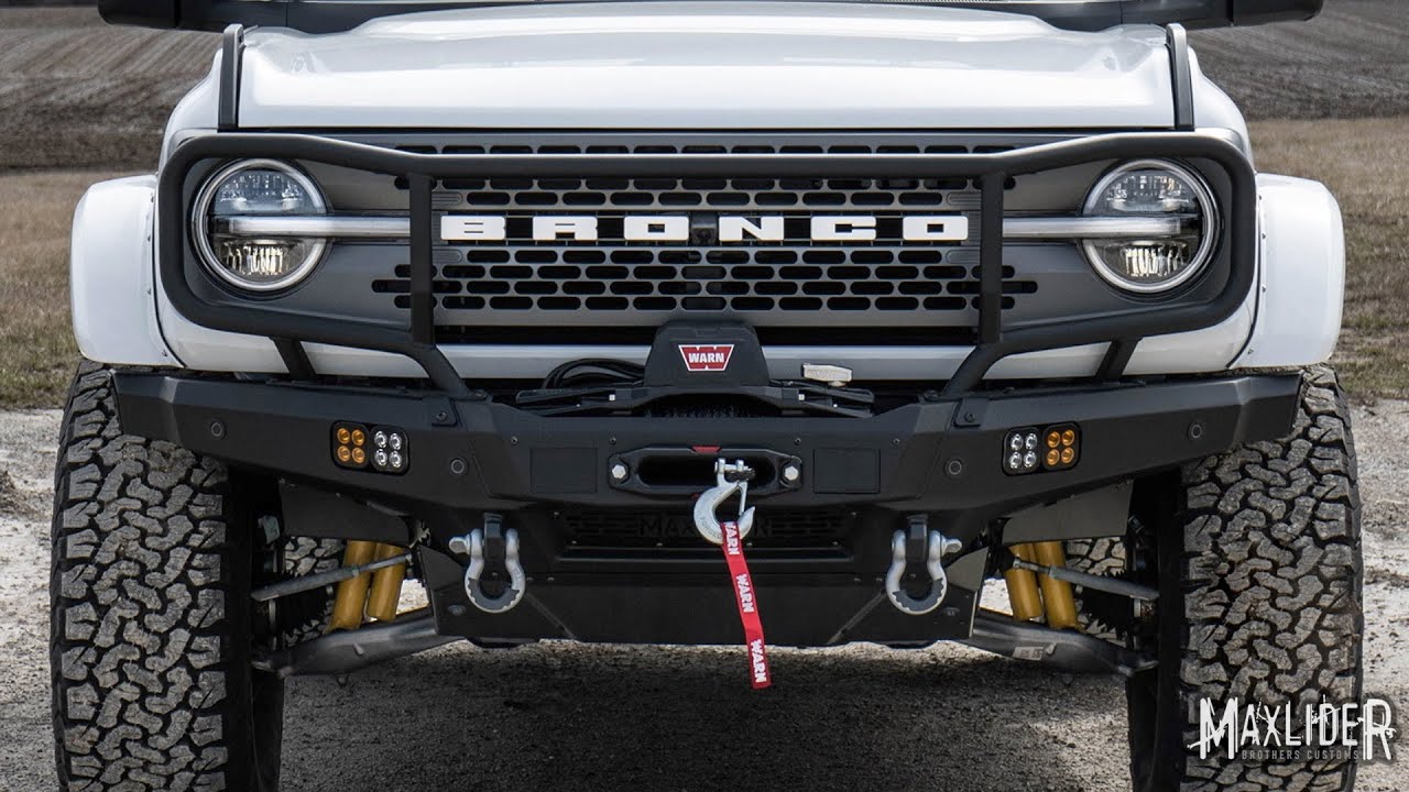 Unboxing Your MAXLIDER Ford Bronco Modular Front Bumper