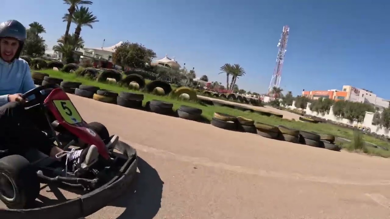 تجربة الكارتينغ في مدينة المنستير  Karting monastir￼