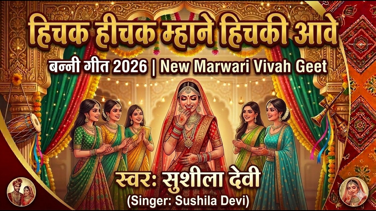​हिचक हीचक म्हाने हिचकी आवे | बन्नी गीत 2026 | New Marwari Vivah Geet