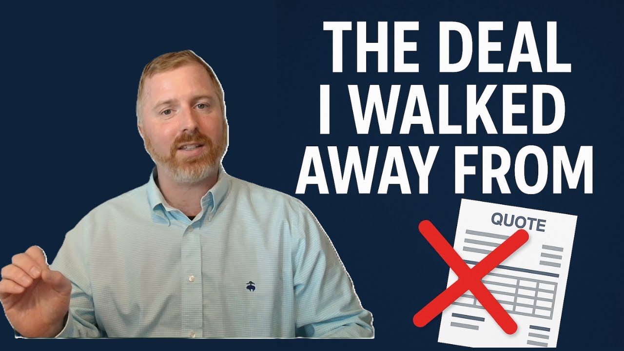 The Best Deal I Ever Lost: Knowing When to Walk Away as an Insurance Producer