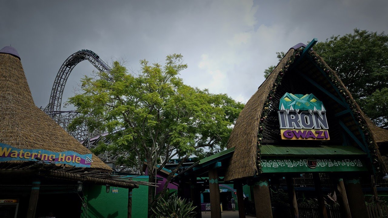 Iron Gwazi, Busch Gardens, Front Row POV, Tampa FL