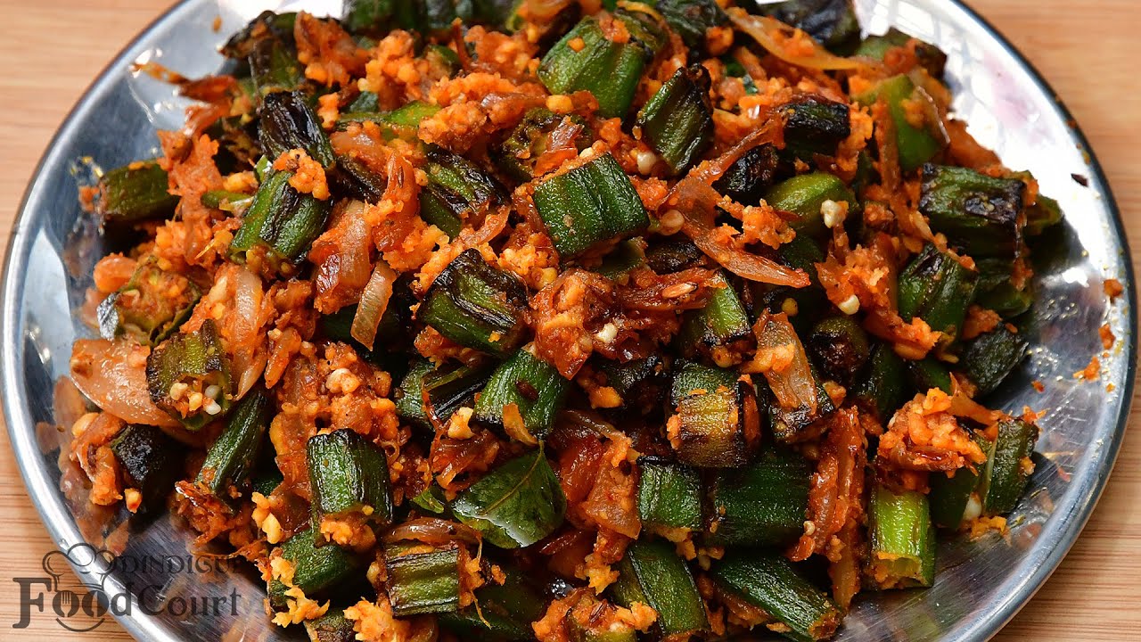 Lady's Finger Fry Recipe/ Bhindi Masala Fry/ Okra Fry