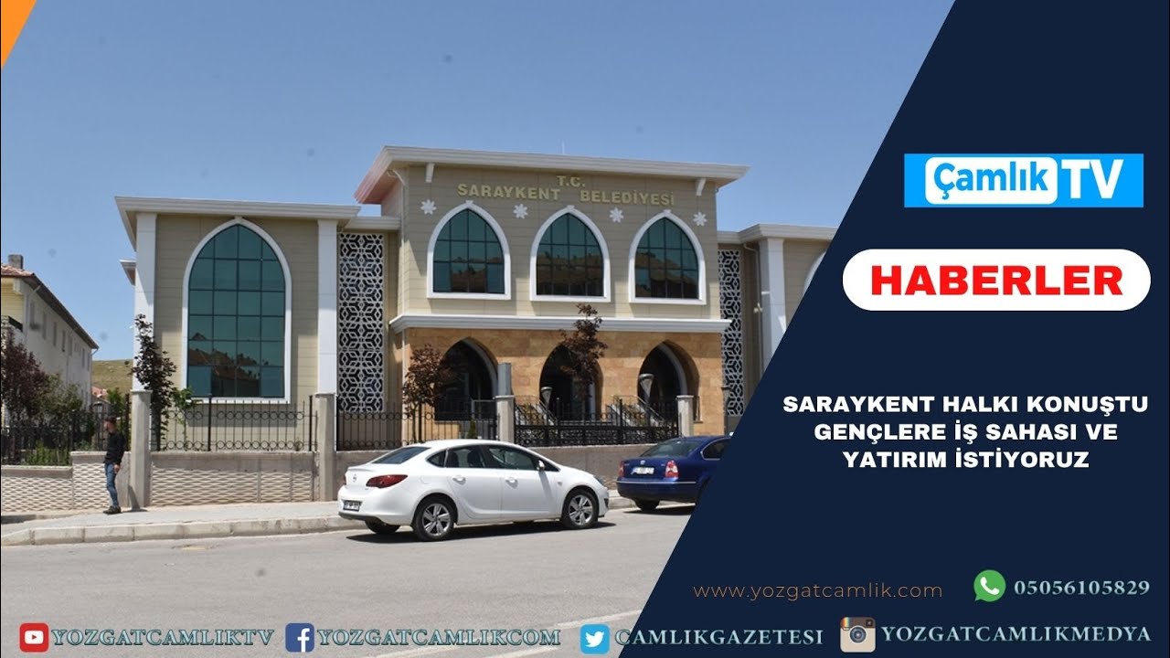 Saraykent Halkı Konuştu: Gençlere İş Sahası ve Yatırım İstiyoruz