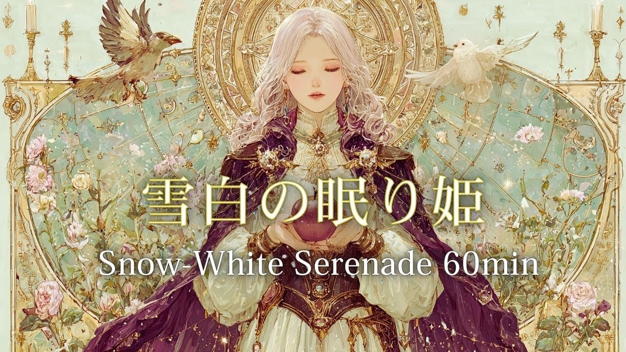 【ケルト音楽】『雪白の眠り姫』 − Snow-White Sleep ［睡眠･リラックス･作業］