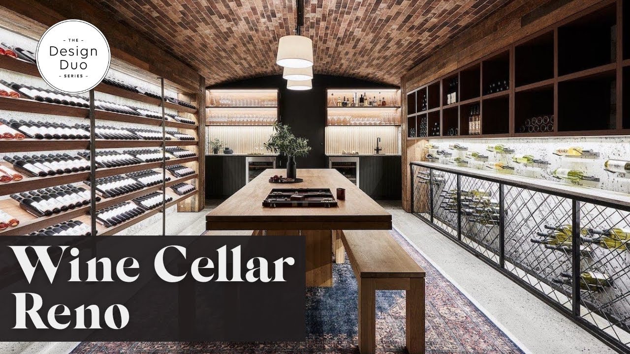 MASSIVE Wine Cellar Entertaining Space | Home Renovation | Albert Park: Ep 2