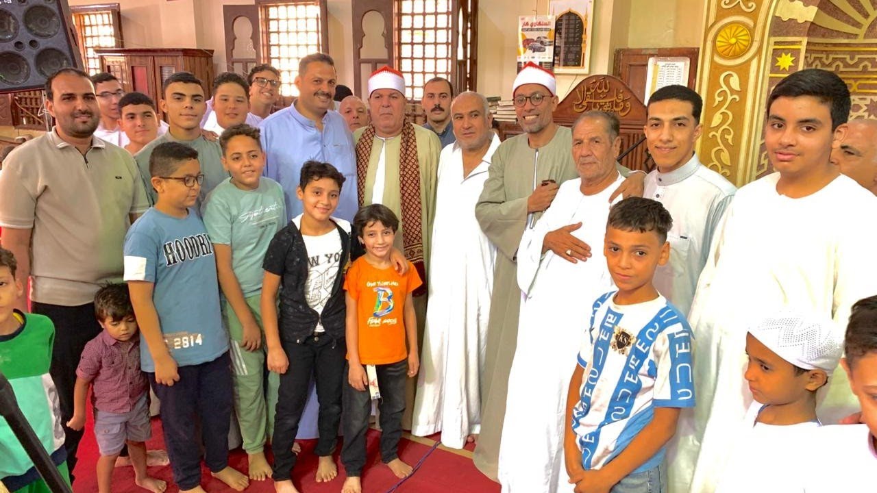 احتفال بالمولد النبوى الشريف من مسجد سيدى على المليجى الشهير بالوصال مليج مركز شبين منوفية الجمعة 1