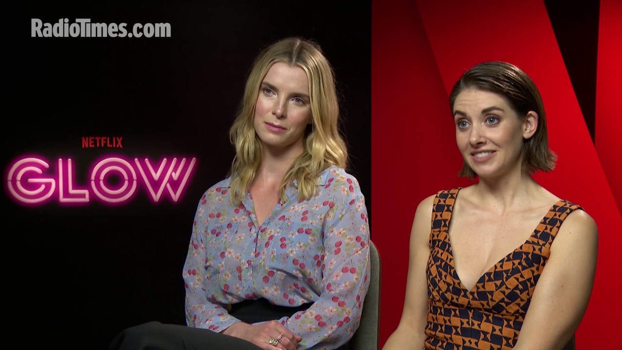 GLOW's Alison Brie and Betty Gilpin Talk Wrestling