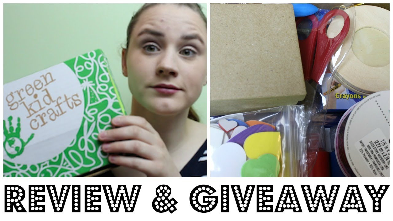 GREEN KIDS CRAFTS SUBSCRIPTION BOX GIVEAWAY | Allie Young