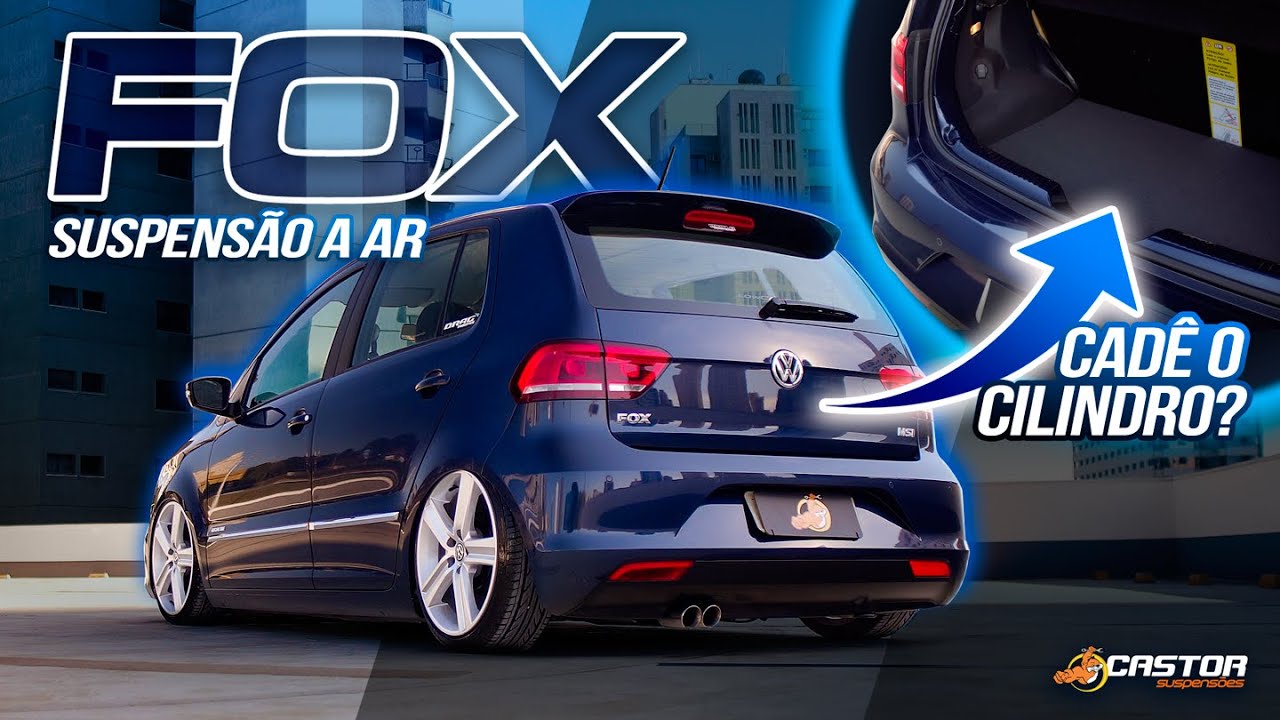FOX HIGHLINE + SUSPENSÃO A AR - TUDO ESCONDIDO!