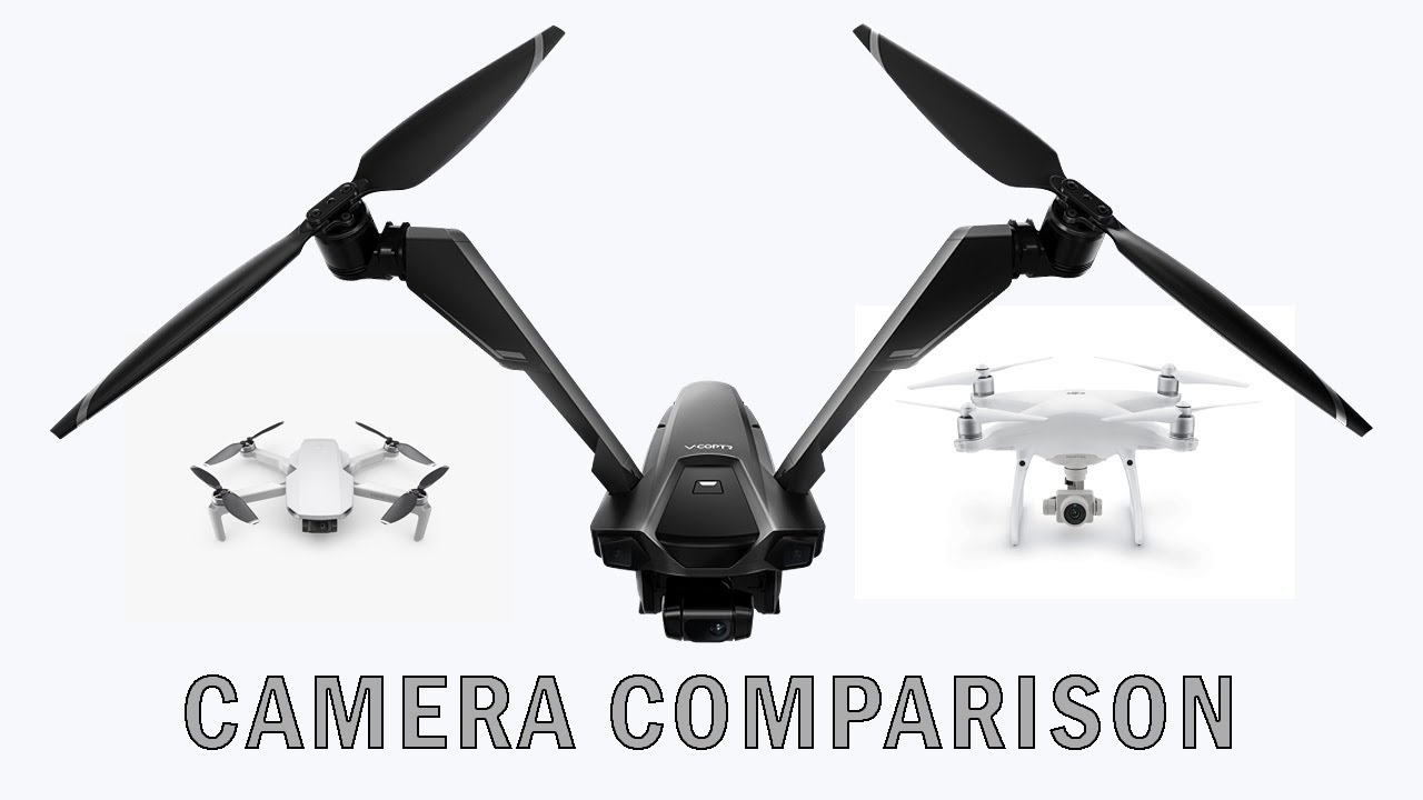V-COPTR vs MINI 2 vs PHANTOM 4 | Camera Sensor Battle