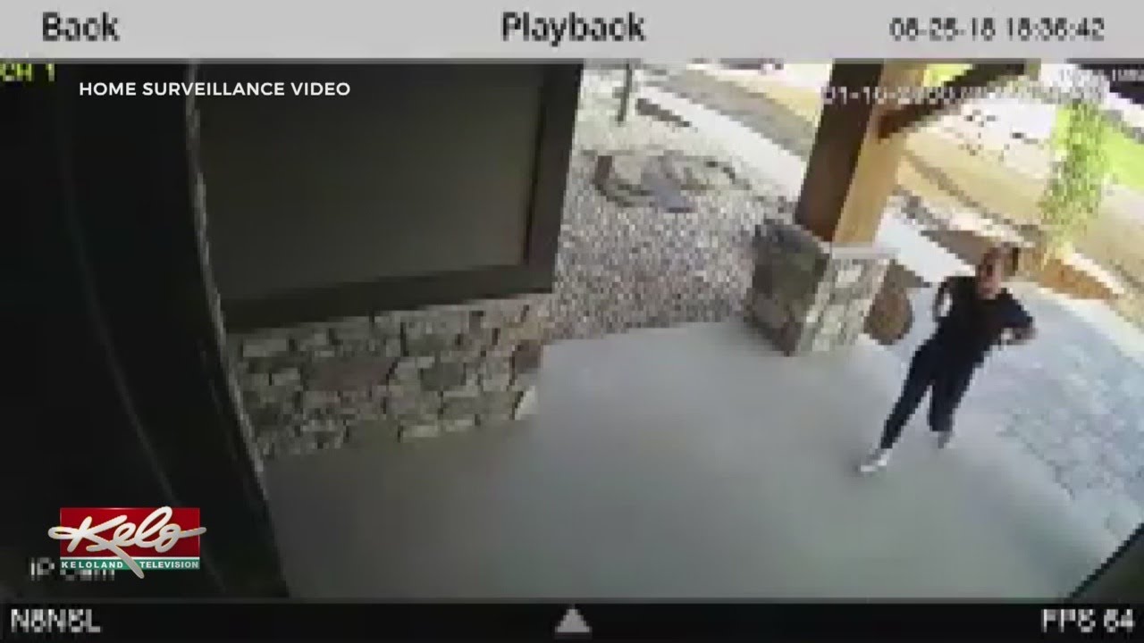 Surveillance Video Captures Suspicious Woman