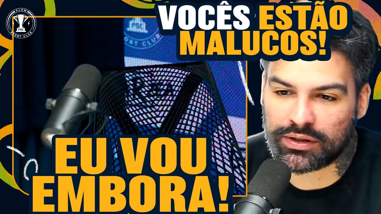 Cross VAI EMBORA do estúdio AO VIVO