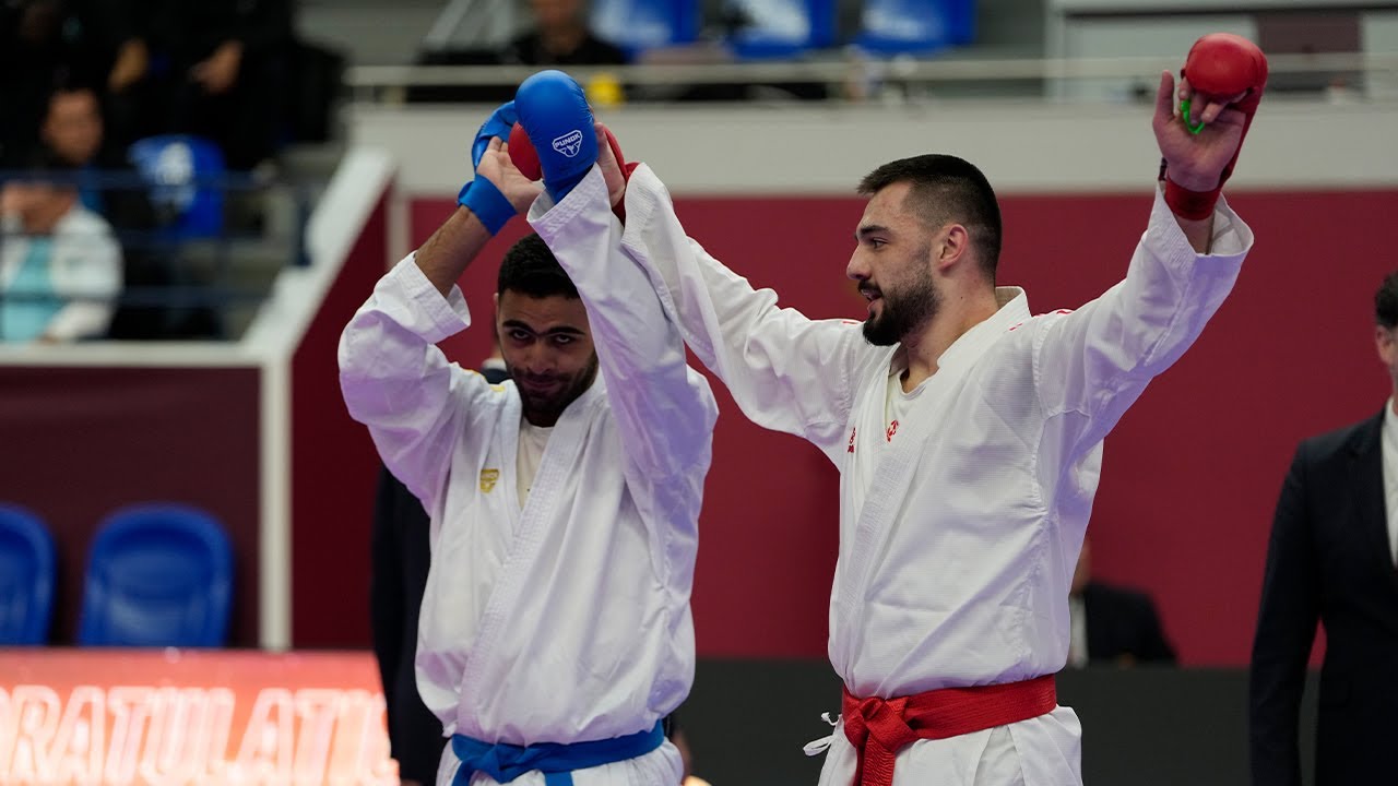 Best Bouts of Karate1Paris: MALE KUMITE +84KG | WORLD KARATE FEDERATION