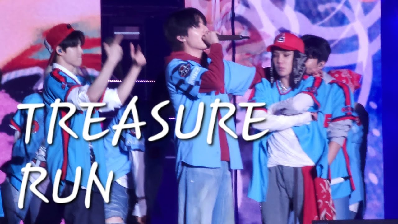 TREASURE 트레저 - RUN 롯데팬페스티벌 LOTTE RED FAN FESTIVAL 241103  #treasure