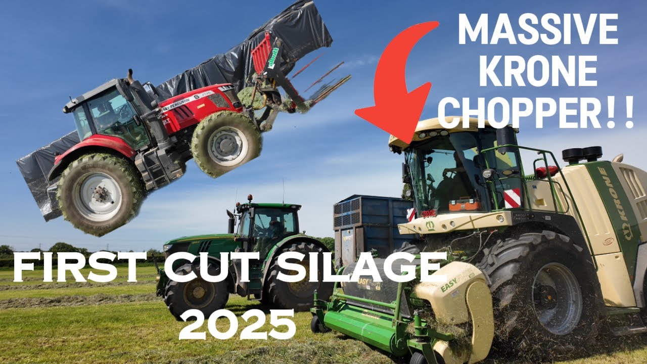 First Cut Silage 2025 - We go Chopping & Metal Detecting!  Caddis goes Contracting with Robertsons !