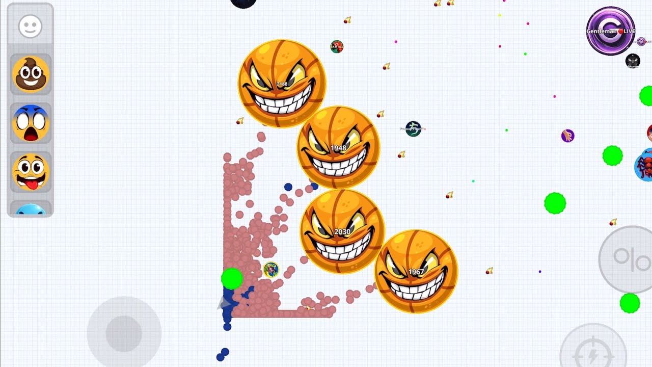 THE BEST RISKY DESTROYING TEAMS (AGARIO MOBILE)