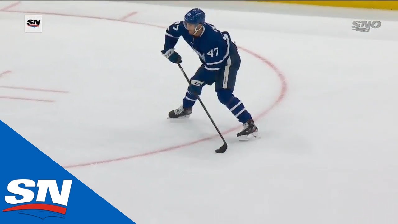 Pierre Engvall Scores First Goal Of Season For Maple Leafs, On The Powerplay