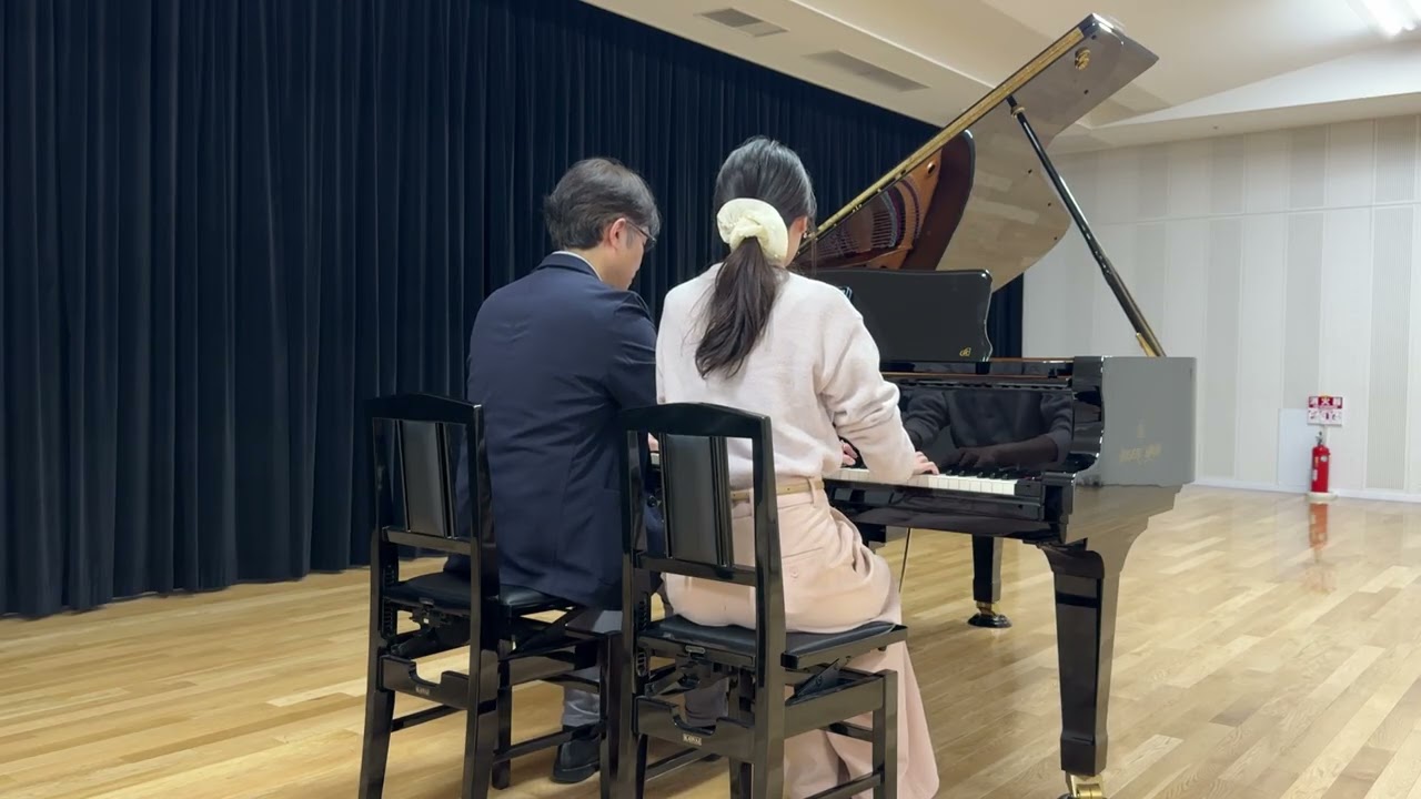 ハンガリー舞曲5番連弾してきました🎹🎶（ピアポンさん友の会2026.2）