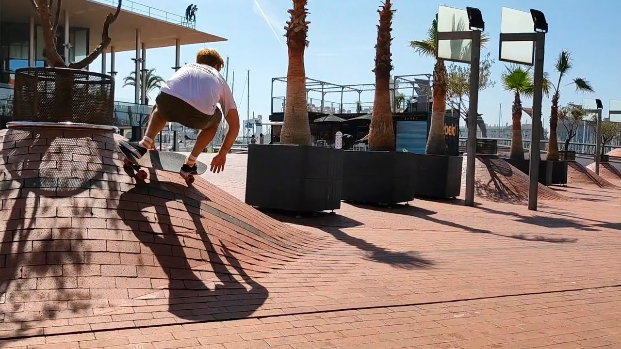 Hydroponic Surfskate - El Puerto de Barcelona con Benji Martín
