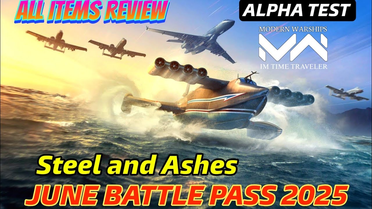 Modern Warships June Battle Pass 2025