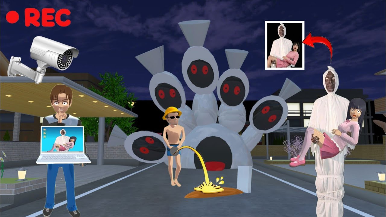 Mio Asep Di Bawa Ke Neraka Sama Pocong Gara Gara Durhaka Kepada Yuta Sakura School Simulator