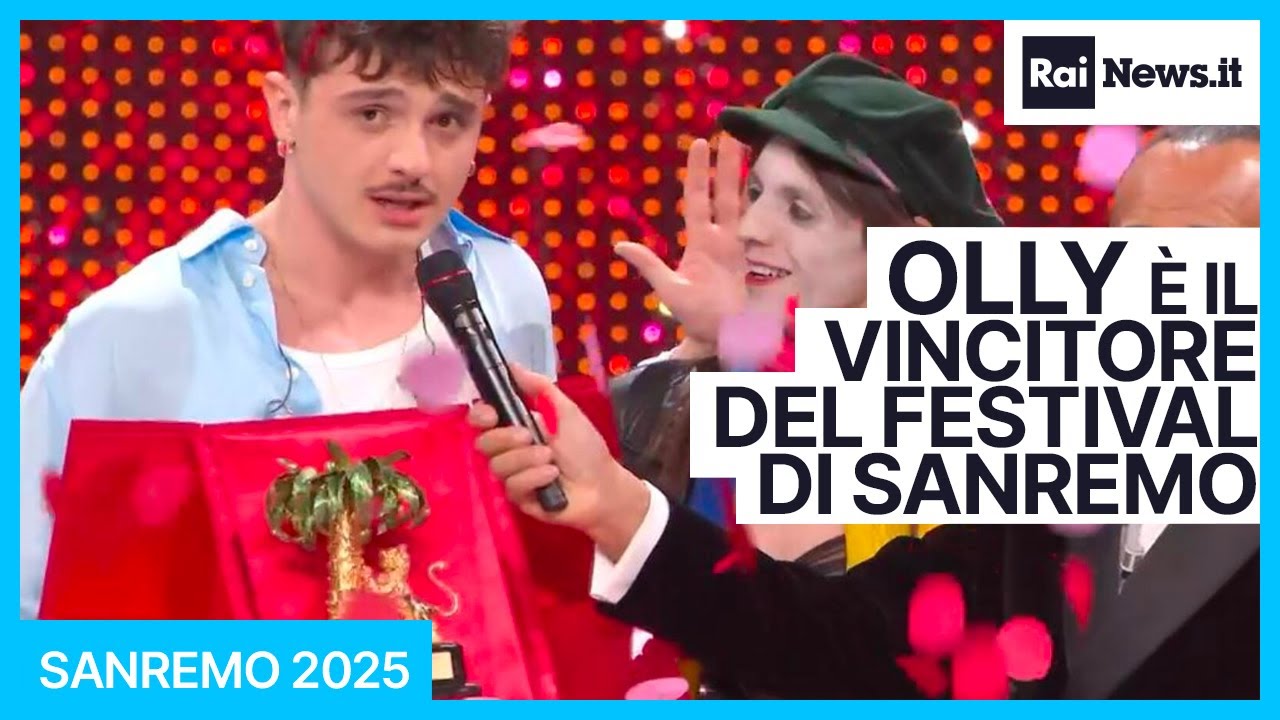 Olly vince la 75esima edizione del Festival di Sanremo con 