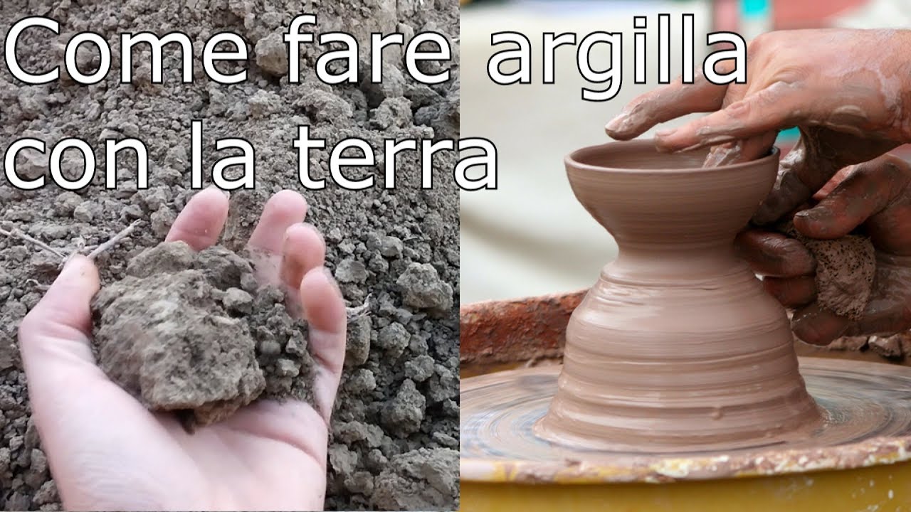 Come fare argilla dalla terra!
