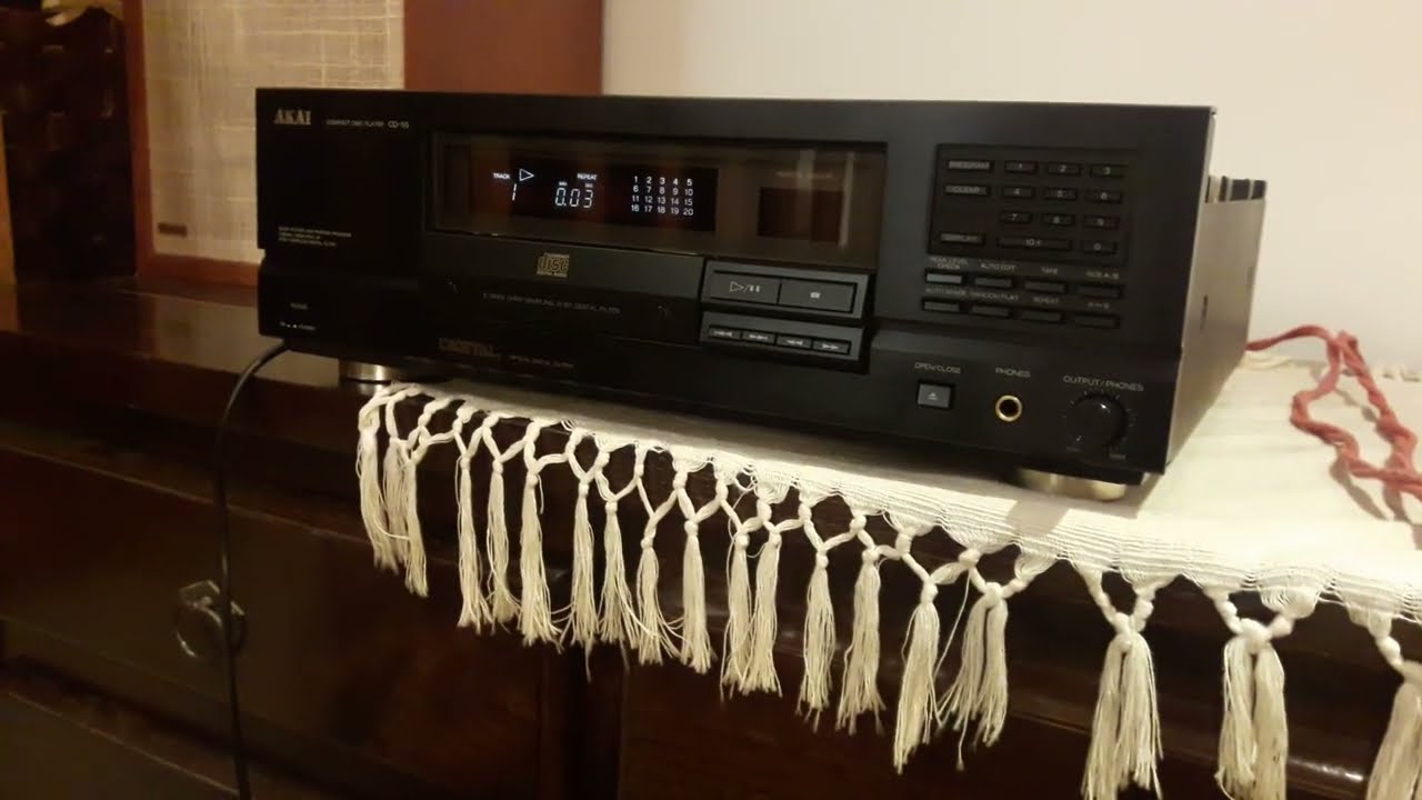 AKAI CD-55 CD Player - AD1856N 16-bit: The Good the Bad and the Ugly