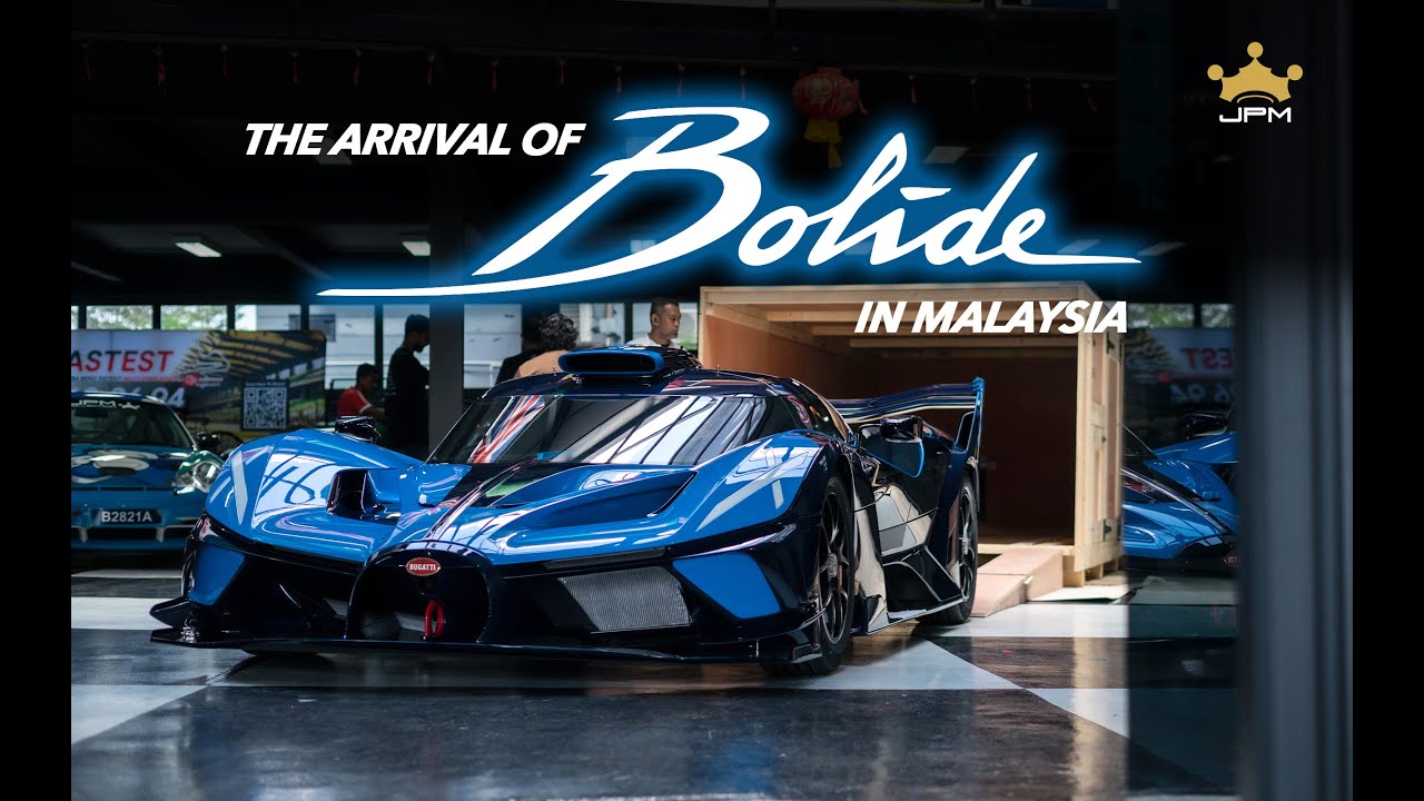 Bugatti Bolide Touches Down in Malaysia: The Ultimate Arrival | JPM Collection